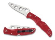 Spyderco Endura 4 Lightweight Red Trainer C10TR - KNIFESTOCK