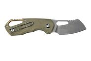 MKM ISONZO M390 Green canvas micarta BÖHLER M390 MK FX03M-2GC - KNIFESTOCK
