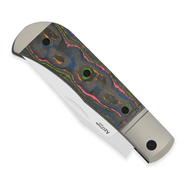 Kizer Trestle M390, Kézzel kefélt, Ti &amp; Camo 80s Ki3761A2 - KNIFESTOCK
