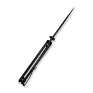 Regnator Black G10 HandleBlack 9Cr18MoV BladeLiner Lock - KNIFESTOCK