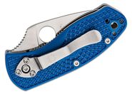 Spyderco Ambitious Lightweight Blue CPM S35VN C148PBL - KNIFESTOCK