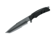 Fox Knives FKMD STEALTH CARBONTITANIUM TANTO LEMMET 02FXSCT01B - KNIFESTOCK