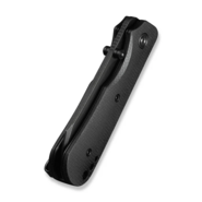Civivi Crabby Black Canvas Micarta HandleBlack Stonewashed 14C28N BladeLiner Lock - KNIFESTOCK