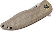 Petrified Fish PFP06 Simum Satin K110 khaki Micarta PFP06KAMS - KNIFESTOCK