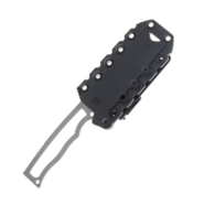 Halfbreed Blades Compact Field Knife - Fixed Blade - Wharncliffe CFK-04 STN - N6 - KNIFESTOCK