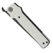 Petrified Fish PFB04 Tena Black Stonewashed D2 White G10 PFB04WDW - KNIFESTOCK