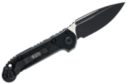 Microtech LUDT BLACK BLADE STD BLACK HANDLE 1135-1T - KNIFESTOCK