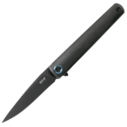 MKM FLAME Dark stonewash titanium frame BÖHLER M390 - DROP POINT MK FL01-TDSW - KNIFESTOCK