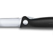 Victorinox SwissClassic Foldable Vegetable Knife 11 cm, Black 6.7803.FB - KNIFESTOCK