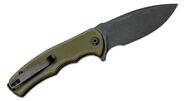 CIVIVI Mini Praxis Black Stonewashed/G10 Green C18026C-1 - KNIFESTOCK