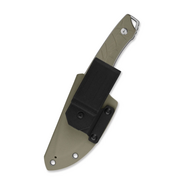 QSP Knife Tiny TOT 10Cr15MoV, stonewash,  sand G10 QS169-C1 - KNIFESTOCK