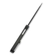 KUBEY Velocé Couteau Flipper à Verrouillage Frame, Lame CPM-S30V, Manche Ti Noir KB171C - KNIFESTOCK
