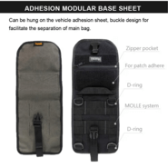 Magforce Detachable Utility Pouch - 500D Black #A0339B - KNIFESTOCK