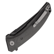 Petrified Fish PFP05 Deepsea Black Stonewash K110 Carbon Fiber PFP05CDW - KNIFESTOCK