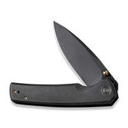 WE Subjugator Black Titanium Handle Black Stonewashed CPM 20CV Blade WE21014C-5 - KNIFESTOCK