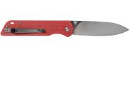 QSP Knife Parrot, Satin D2 Blade, Red Micarta Handle QS102-E - KNIFESTOCK