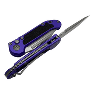 Microtech LUDT GEN III T/E STONEWASH STANDARD PURPLE 1136-10PU - KNIFESTOCK