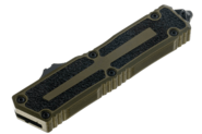 Microtech SCARAB II GEN III D/E-S BLACK STANDARD OD GREEN 1180-1OD - KNIFESTOCK