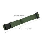 Magforce 1.5&quot; Leg Strap Black #MP0401B - KNIFESTOCK