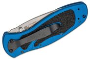 KERSHAW Ken Onion BLUR Assisted Folding Knife, Navy Blue/Stonewashed K-1670NBSW - KNIFESTOCK