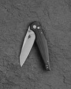 Bestech Snakebird 14C28N, G10, Blokada przyciskiem - Czarny BG58C - KNIFESTOCK