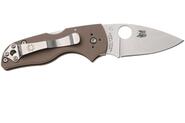 Spyderco Lil' Native Mid Backlock Brown G-10 CPM15V  SPRINT C230MBGPBN15V - KNIFESTOCK