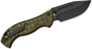 Halfbreed Blades Large Bush Folder - Folding Blade LBF-01 Gen-2 ODG - CPM 3V - KNIFESTOCK
