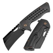 KANSEPT Leviathan Blackwash CPM S35VN Frame Lock K1083A3 - KNIFESTOCK