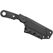 Viper BASIC2 Sheepfoot Stonewash D2, Black Canvas Micarta, Kydex VT4032CB - KNIFESTOCK
