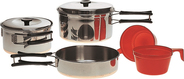 Mil-Tec SET DE CUISSON 2 PERSONNES acier inoxydable 14647000 - KNIFESTOCK