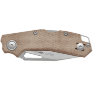 Viper ALFA Stonewash CPM Magnacut, Natural Canvas Micarta V6022CN - KNIFESTOCK