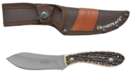 CAMILLUS WESTERN CROSSTRAIL / 9&quot; OVERALL / 4.25&quot; CLIP POINT BLADE / 420SS / FULL TANG DELRIN ANTLER  - KNIFESTOCK