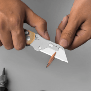 Kizer Drop Bear Utility Azo SK5 &amp; 5Cr15 Micarta V3619JA7 - KNIFESTOCK