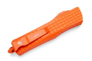 Microtech COMBAT TROODON D/E FULL SERRATE FRAG CERAKOTE ORANGE SIGNATURE SERIES - KNIFESTOCK