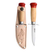 Helle Speider Pike children&#039;s knife, New nature sheath  202004 - KNIFESTOCK