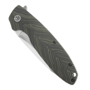 Petrified Fish PFB01 Terra Satin D2 Green Gmascus G10 PFB01GRDMS - KNIFESTOCK