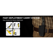 Kizer Rook 10V,Black Coating,Richlite® - KNIFESTOCK