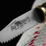 OLD BEAR® M - STAINLESS STEEL, WALNUT HANDLE, SERRATED BLADE 9337/19_LN - KNIFESTOCK