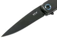MKM FLAME Dark stonewash titanium frame BÖHLER M390 - DROP POINT MK FL01-TDSW - KNIFESTOCK