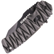 Schrade Dual Action 40% Ser Assist/Manual Folder, Oțel AUS-8. Liner Lock, Actuator deget, Thumb Stud - KNIFESTOCK