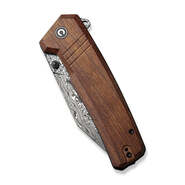 CIVIVI Bhaltair Guibourtia Wood Handle Damascus Blade C23024-DS1 - KNIFESTOCK
