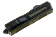 Microtech SCARAB II GEN III D/E-S BLACK STANDARD OD GREEN 1180-1OD - KNIFESTOCK