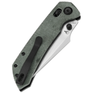 Tenable Knives Fenrir Stonewashed Nitro V, Grünes Micarta T1034V1 - KNIFESTOCK