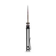 Vosteed Vombat M390 Copper Dune Aluminum Black A4106 - KNIFESTOCK