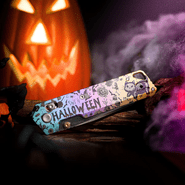 Vosteed Parallel S35VN Satin ,Halloween Spooky Purr Titanium - KNIFESTOCK