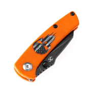 Kansept Little Main Street 154CM Orange G10 with Skull Print T2015AW - KNIFESTOCK