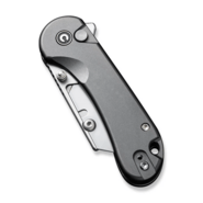 CIVIVI Elementum Utility Gray Aluminum Handle Stonewashed S/S Blade Holder Plain - KNIFESTOCK