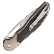 CJRB Droma Schwarz, Aluminium+G10 - J1963-BK - KNIFESTOCK