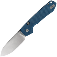 Vosteed Raccoon(Top Liner Lock) 14C28N Satin Blue Micarta A2905 - KNIFESTOCK