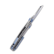 KUBEY Monsterdog Couteau Pliant Frame Lock Double Thumb Studs Manche en Titane KU285A - KNIFESTOCK